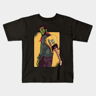 The Zombie Guitarist Kids T-Shirt